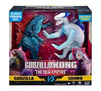 Godzilla x Kong New Empire Diorama 2-Pack Figures: Godzilla vs Shimo 15 cm