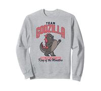 Godzilla x Kong Team Godzilla Mascot Retro Movie Monster Felpa