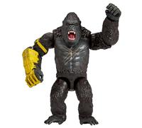 Godzilla x Kong The New Empire Kong with B.E.A.S.T. Glove - Statuetta articolata di azione originale Bandai da 6" (14 cm)