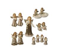 Goebel 41-694-66-1 - Set di 13 statuette a forma di angelo, in gres porcellanato, colore 2024