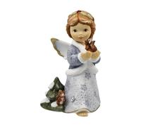 Goebel Angelo Figura Flinke Visitatore - Angelo invernale Nina & Marco