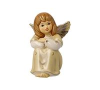 Goebel Himmelsboten 41-658-07-1 - Statuetta di angelo, in gres porcellanato, colore: Champagne