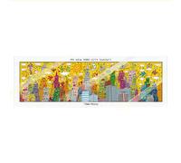 Goebel Lavagna magnetica 75 x 25 cm My New York City Sunset James Rizzi - Pop Art