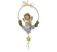 Goebel Ornamento da appendere con l'età delle stelle, angelo custode Nina & Marco