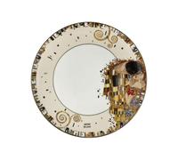 Gustav Klimt Piatto Da Colazione Il Bacio D. 23Cm Bianco Oro Goebel Porcellana