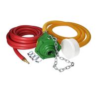 Göbel Pompa a cardano per acqua inclusi accessori con catena di sicurezza.