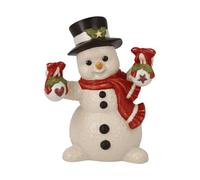Goebel Pupazzo di neve decorato natalizio - pupazzi di neve Natale