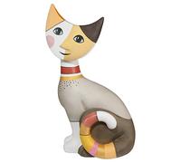 Goebel Rosina Wachtmeister Alisia-Statuetta di Gatto Articolo Decorativo, Porcellana, Multicolore, 50 cm