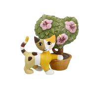 Figura Di Gatto In Porcellana Goebel Ibisco H: 12 Cm Rosina Wachtmeister
