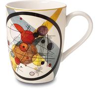 Goebel Tazza artistica Wassily Kandinsky Cerchi nel cerchio - Artis Orbis, 12,5 x 9 x 11 cm