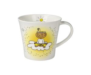Goebel Tazza da caffè/tè Mug Your Sorriso, 0,35 l Der kleine Yogi