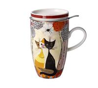 Goebel Tazza, Porcellana, Multicolore, 14cm