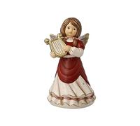 Goebel X-Mas 41-648-29-1 - Statuetta a forma di angelo, in gres, multicolore, 8,5 x 8,5 x 15,5 cm