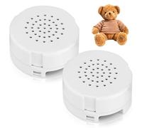 GOEDCH 2 pezzi Registratore vocale per peluche: modulo audio registrabile con 60 secondi di registrazione, mini giocattolo registratore per parlare accessorio per giocattolo fai da te di peluche