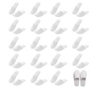 GOEDCH - 20 Paia di Ciabatte Hotel Velluto Cotone Pantofole Uomo Donna Spa Slipper Hotel Velluto Cotone per Benessere Viaggi Bagno