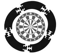 GOEDCH Anello di protezione per bersaglio: 5 pezzi, anello di raccolta per freccette Surround, protezione da parete Eva Surround, bersaglio surround per freccette, anello di protezione da parete, 45