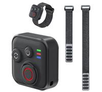 GOEDCH Controllo remoto Bluetooth GPS: portata 50 m Smart Wireless telecomando con cinturino da polso per cavo di ricarica USB, telecomando Bluetooth impermeabile per serie Insta360/Hero/IOS/Android