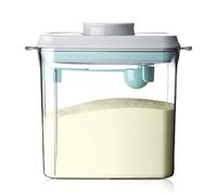 GOEDCH Distributore di Latte in Polvere: 1700 ml Contenitore per Latte in Polvere con Cucchiaio, Contenitore Ermetico Portatile per Latte in Polvere, per Conservare Latte in Polvere, Alimenti