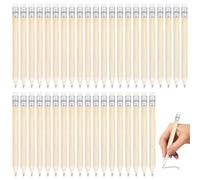 GOEDCH Matita HB in Legno: 200 Mini Matite con Gomma, Set di Matite HB per Bambini, Matite in Legno Naturale da 9.5cm per Bambini, Studenti, Insegnanti, Ufficio, Disegno, Scrittura, Pre-appuntito