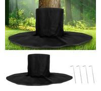 GOEDCH Protezione Contro Le Radici di Palma: Ø 100 cm 34 x 34cm Protezione Portatile per Le Radici delle Palme Invernali, Protezione per Radici di Alberi, Copertura per Piante Contro per Alberi