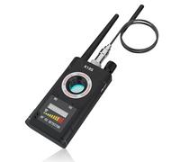 GOEDCH Rilevatore di telecamera nascosto: rivelatore di segnale RF USB, rilevatore di GPS Tracker Protezione spia professionale, rilevatore di bug portatile con indicatore LED per GSM, campi magnetici