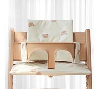 GOEDCH Set di cuscini antiscivolo per seggiolone con rivestimento laminato, facile da montare, per seggiolone Stokke Tripp Trapp