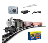 Goekhyrani Modello ferroviario, scala 1/87 HO, modello ferroviario a vapore alimentato in lega britannica 0-4-0, kit di montaggio fai da te modello locomotiva britannica, espositore da collezione per