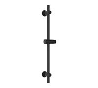 Görbach Colonna Doccia Acciaio Inox Asta Doccia 70cm Fori Muro Regolabili Barra Saliscendi Doccia Con Supporto Soffione Regolabile Nero