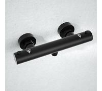 Görbach Rubinetto Termostatico per Doccia con Controllo Costante Della Temperatura, Miscelatore Doccia Termostatico per Vasca da bagno e Doccia Nero