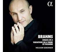 Johannes Brahms – Sonata Op. 5 / Variazioni su un tema di Paganini – CD