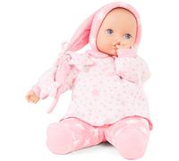 Götz 1791122 Bambola Baby Pure Cielo stellato - bambola per i primi mesi alta 33 cm senza capelli, occhi azzurri - bambola bebè lavabile - adatta da 0 mesi in su