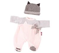 Götz 3402837 Combinazione Cozy Cat - taglia abbigliamento bambola. S - Set di abbigliamento e accessori da 2 pezzi per bambole da 30 a 33 cm
