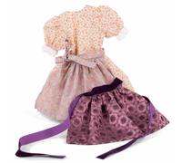 Götz 3402844 Dirndl Monaco - Stile Perfetto in Costume Tradizionale - Set di Vestiti da 3 Pezzi per Bambole in Piedi con Una Dimensione da 45 a 50 cm