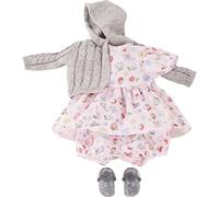 Götz 3402922 Combinazione Villa Kunterbunt - Dimensioni vestiti per bambole. S - Set di abbigliamento e accessori da 4 pezzi per bambole da 30 a 33 cm