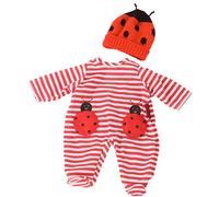 Götz 3403036 combinazione Coccinella - taglia abbigliamento per bambole. S - Set di abbigliamento e accessori da 2 pezzi per bambole da 30 a 33 cm
