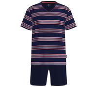 Götzburg Pigiama corto blu notte / rosso Uomo Götzburg L