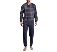 Götzburg Pyjama, V-Ausschn, Bündchen Pigiama, Blu Navy, 58 Uomo