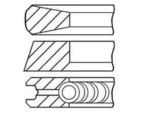 GOETZE ENGINE 08-114700-00 Kit fasce elastiche per FORD Focus II Hatchback C-MAX