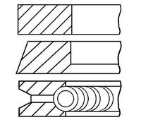 GOETZE ENGINE 08-337300-00 Kit fasce elastiche