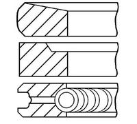GOETZE ENGINE 08-431707-00 Kit fasce elastiche