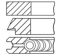 GOETZE ENGINE 08-432200-00 Kit fasce elastiche