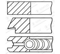 Set di anelli per pistoni GOETZE 08-442300-00