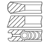 GOETZE ENGINE 08-785400-00 Kit fasce elastiche