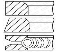 GOETZE ENGINE Anello Del Pistone Pinze per Fasce Elastiche Alfa Romeo Ragno 115