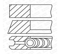 GOETZE ENGINE Anello Del Pistone Pinze per Fasce Elastiche VW Passat Variant 3G5