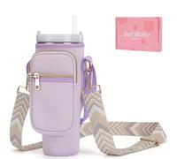 GOEWY Stanley Cup - Borsa porta bottiglie d'acqua con tracolla regolabile e tasca per telefono, adatta a bicchieri da 1,18 l, con manico, regalo ideale per donne