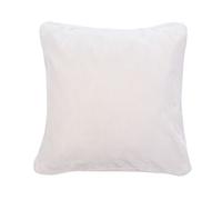 Gözze 17 - Cuscino imbottito in cashmere, 50 x 50 cm, colore: Bianco lana