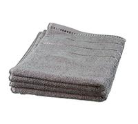 Gözze - Asciugamano, Set da 4 Pezzi, Berlino, 100% Cotone, 50 x 100 cm - Antracite