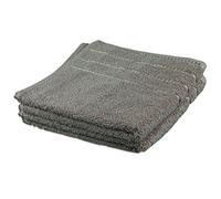 Gözze - Asciugamano, Set da 4 Pezzi, Berlino, 100% Cotone, 50 x 100 cm - Tortora