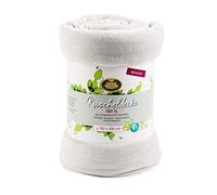 Gözze - Coperta in Poliestere, 150 x 200 cm, Colore: Argento